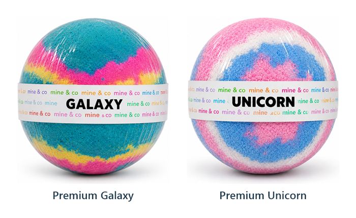 Bath Bomb Premium Galaxy dan Unicorn